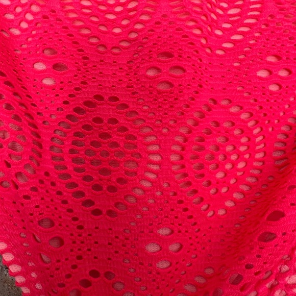 No Boundaries Neon Pink Bathing Suit Bottoms - Picture 6 of 10